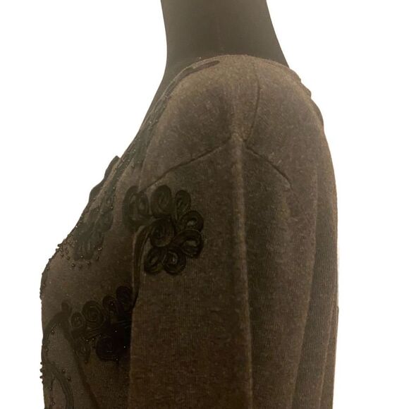 Spense Cardigan with Appliqué and Beading - Picture 6 of 11